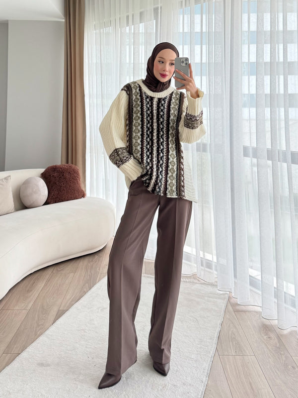 بلوز مزخرفة ترنزي