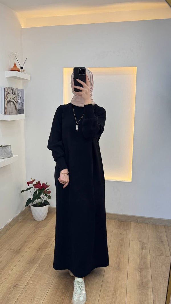 فستان تريكو ساده