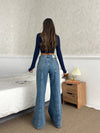 Wid Leg Jeans /light Blue