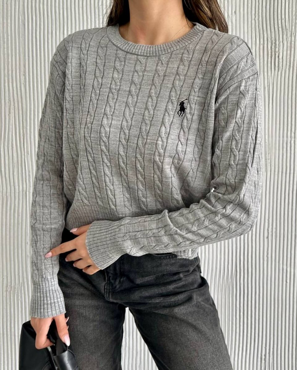 بلوز بولو رالف لورين محبوك