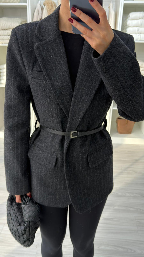 جكيت رسمي جوخ - اسود