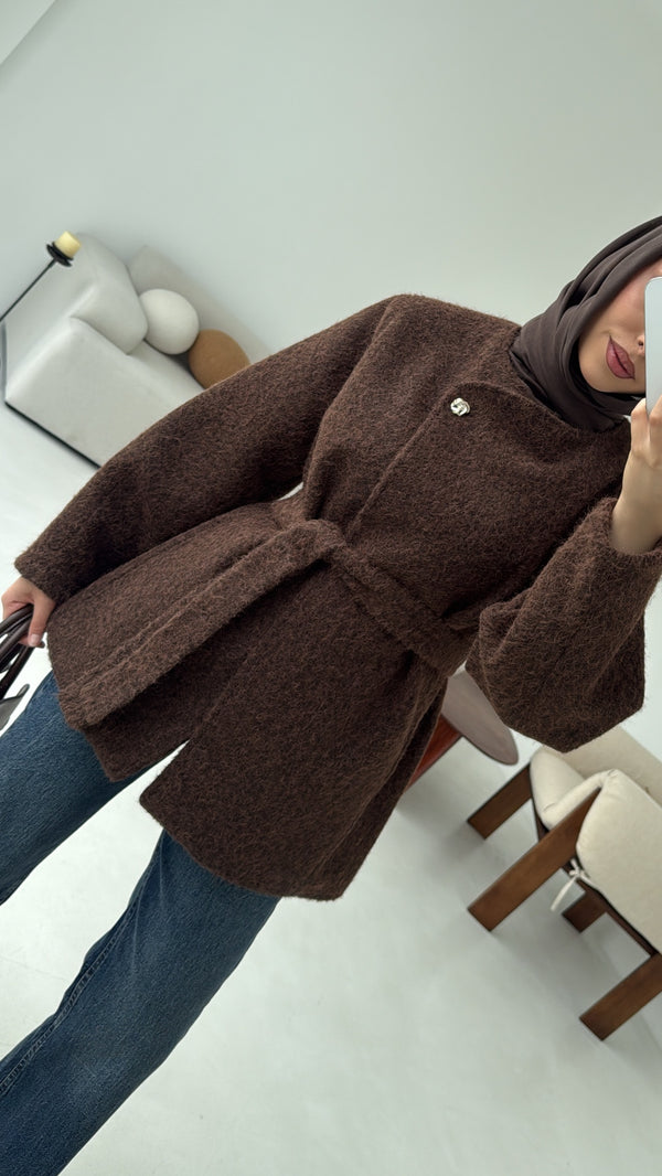 جكيت جوخ كاش زر واحد ربط