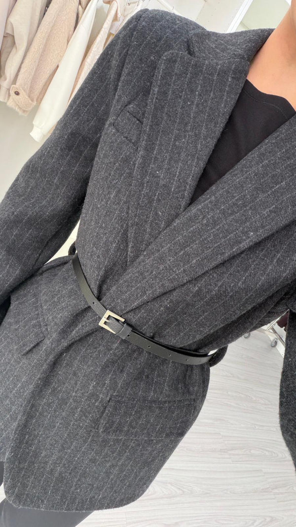 جكيت رسمي جوخ - رمادي فاتح