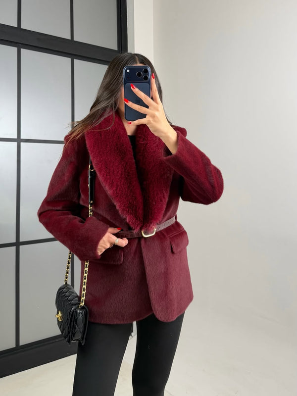 جكيت رسمي جوخ - قبة فرو