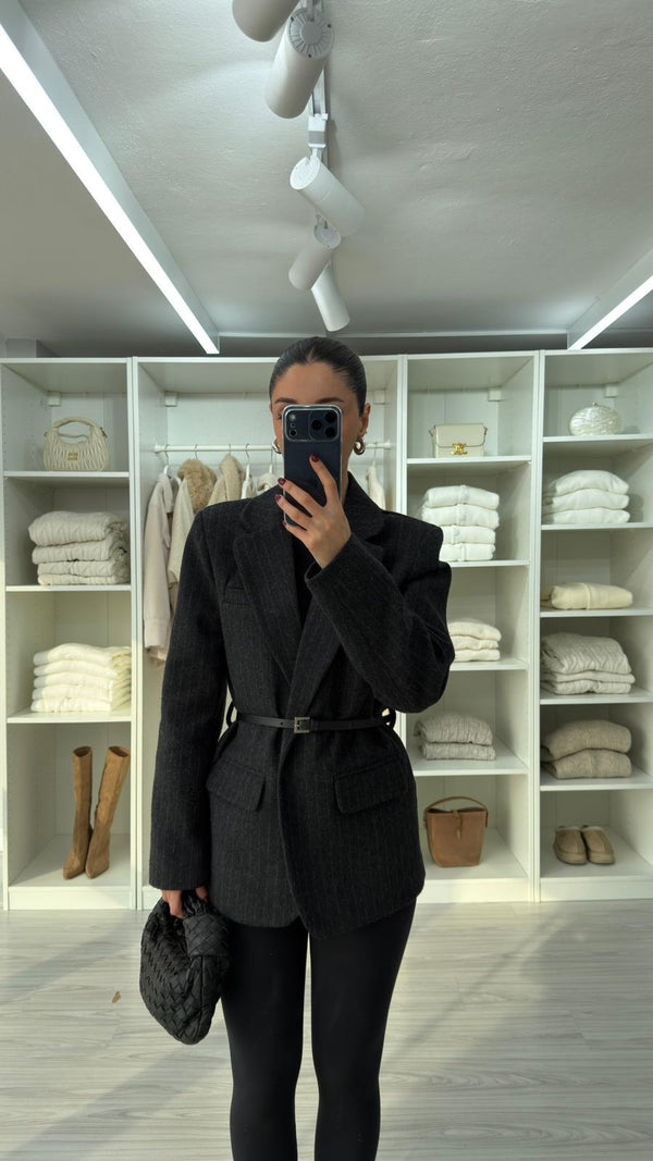 جكيت رسمي جوخ - اسود