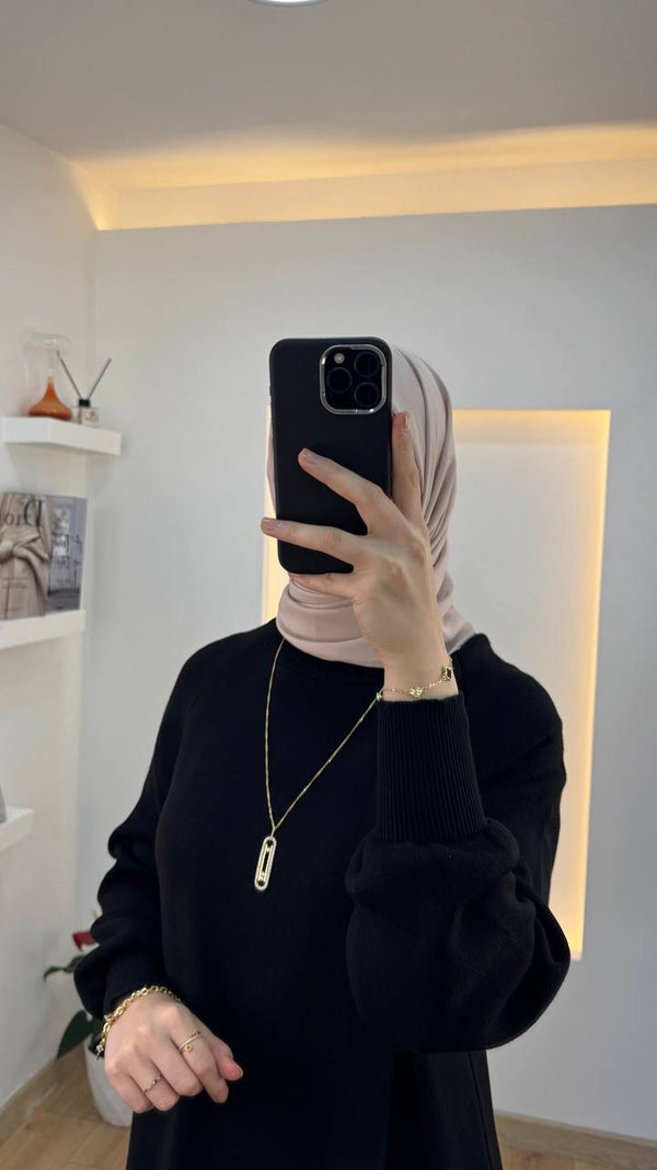 فستان تريكو ساده