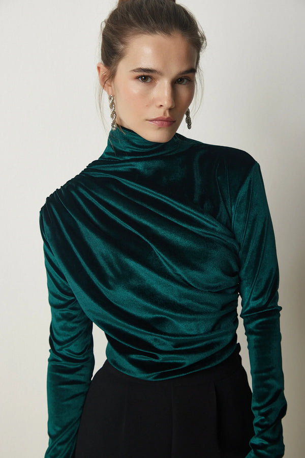 توب هاينك مخمل بعدة ألوان