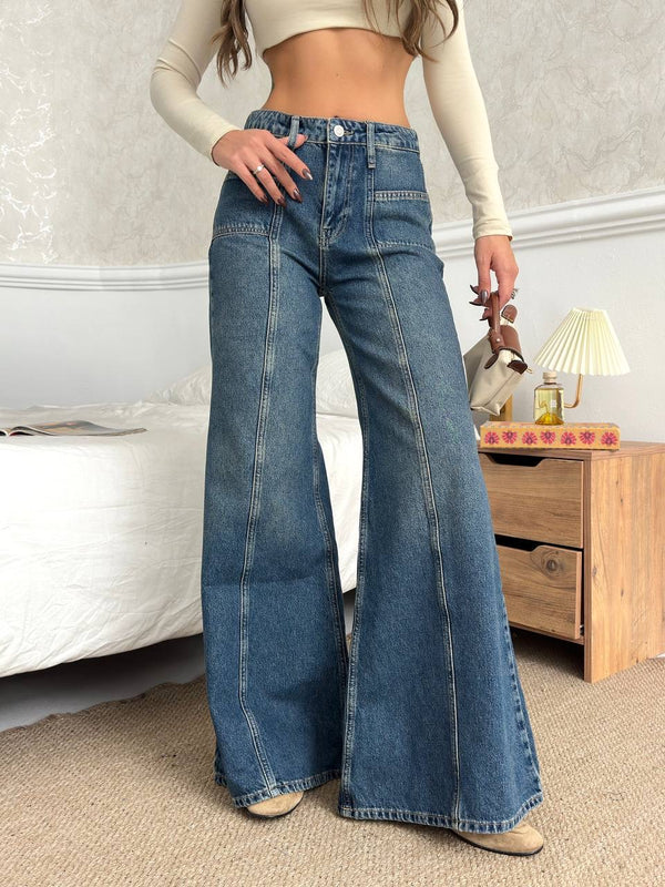Wid Leg Jeans /Dark Blue