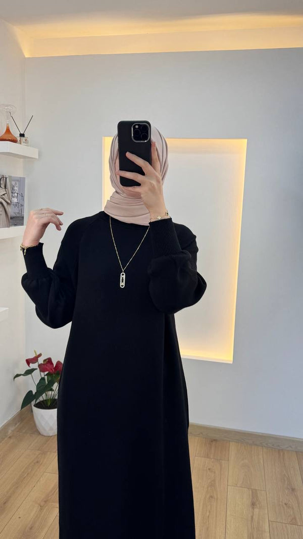 فستان تريكو ساده