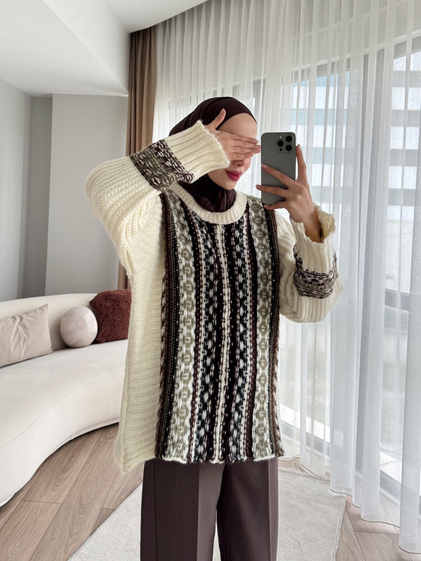 بلوز مزخرفة ترنزي