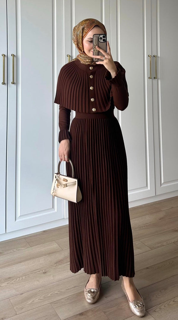 فستان تريكو محبوك