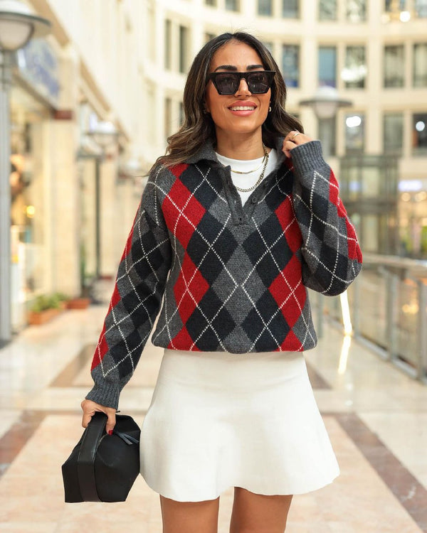 بلوز بقلاوة قصيرة