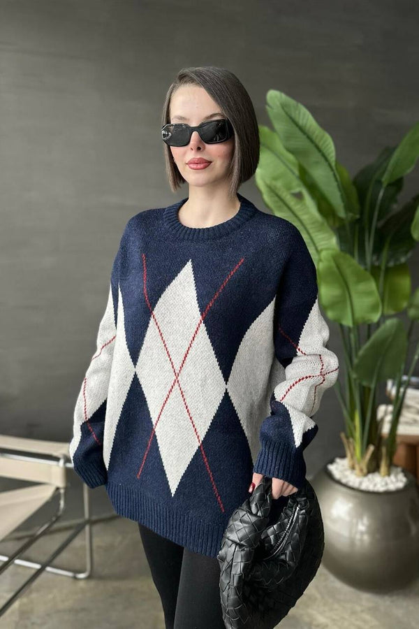 بلوزة البقلاوة لونين