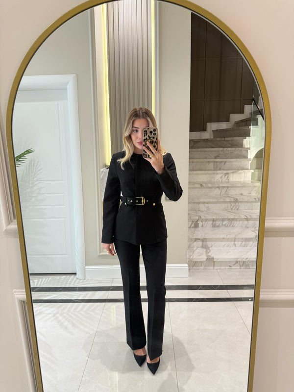 طقم رسمي اليجانت - اسود