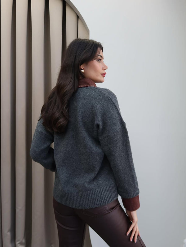 بلوزة بولو قطن