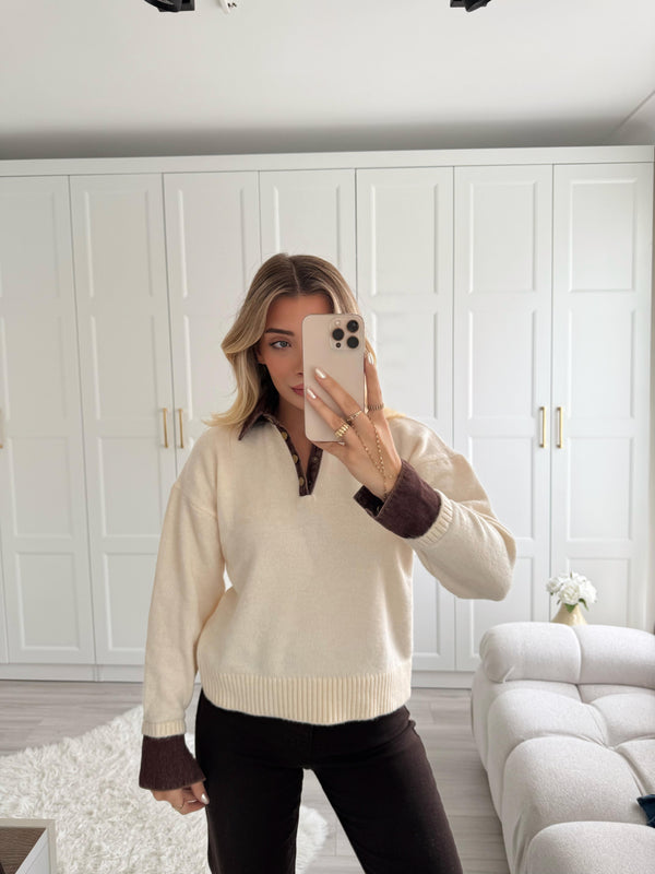 بلوزة بولو قطن