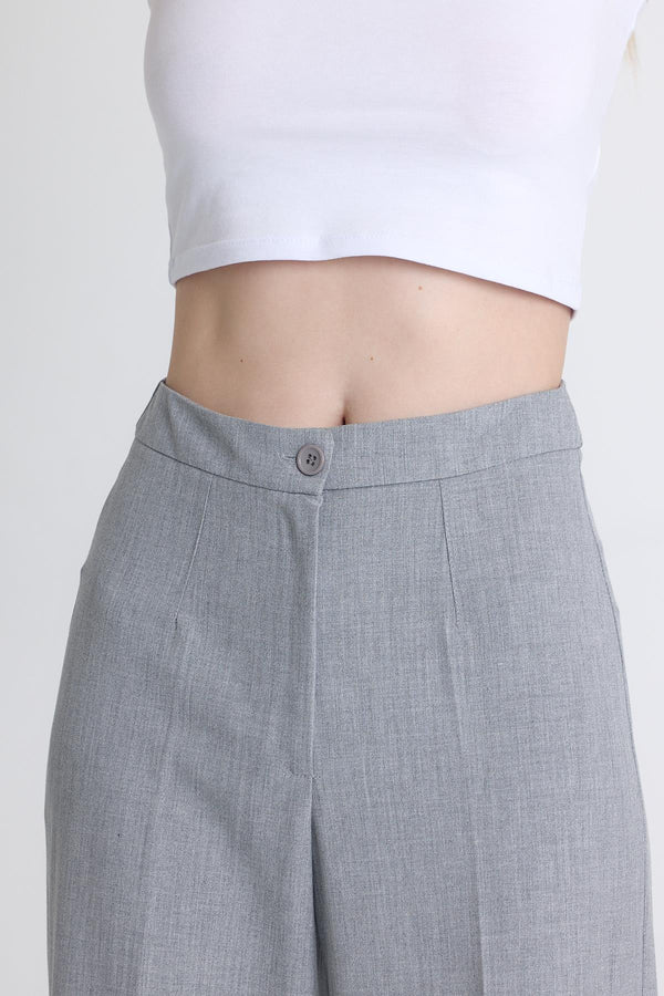 بنطلون قماش عريض