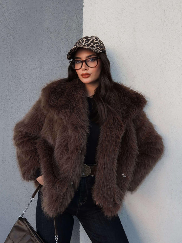 جاكيت فرو قصير