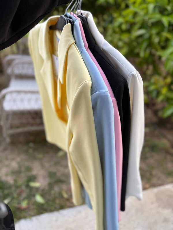 بليزر باستيل صيف 2025 - Sateen style