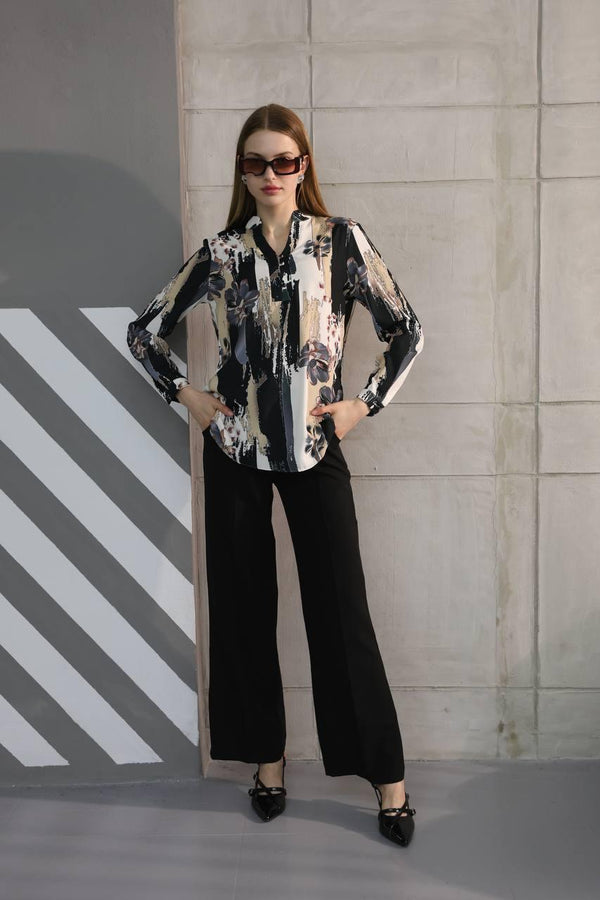 قميص موشح - Sateen style