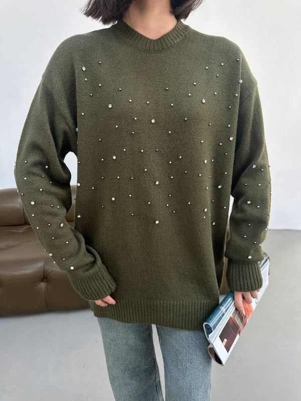 بلوزة مرصعة