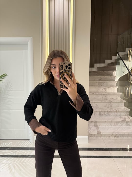 بلوزة بولو قطن