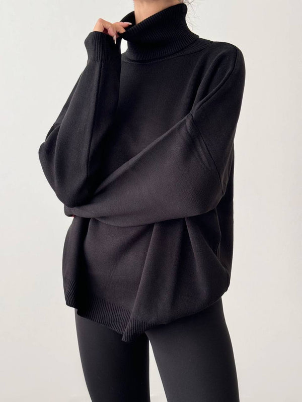 بلوزة جولف اوفر سايز قطنية