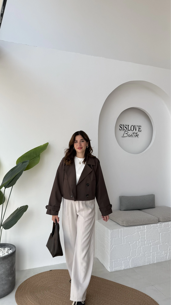 ترانشكوت قصير ترندي