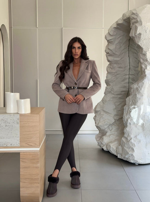 جكيت رسمي جوخ مع قشاط