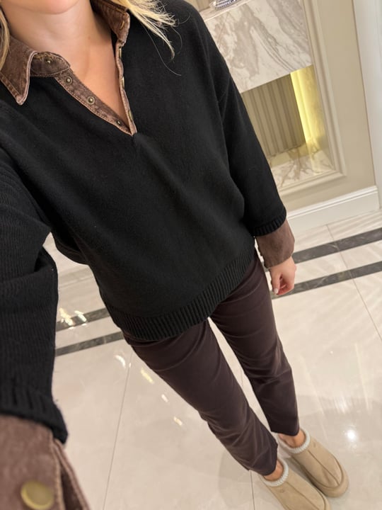 بلوزة بولو قطن