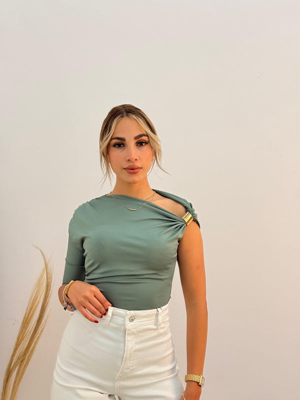 بلوزة Saphina – سافينا - فستقي