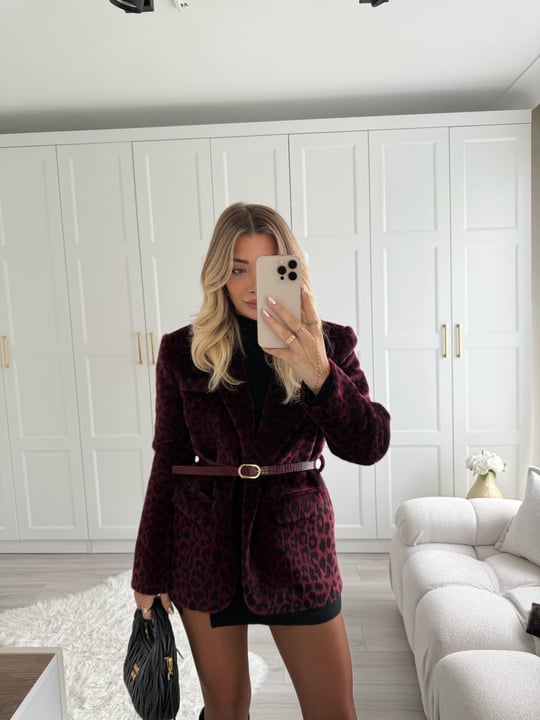 جكيت جوخ ليوباردو