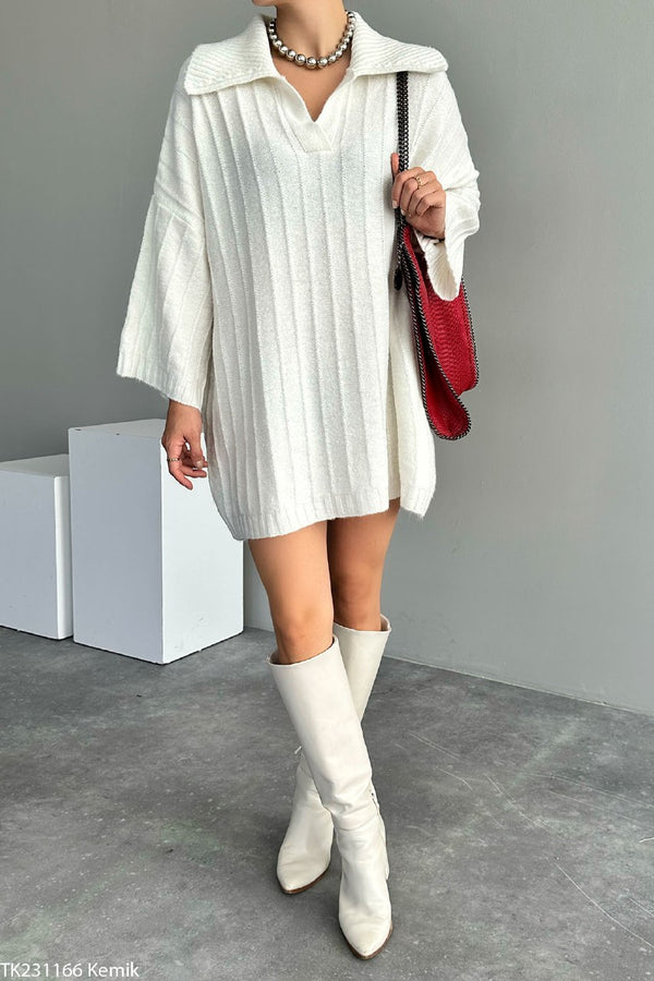 بلوز مقاس موحد مضلعة قبة بولو