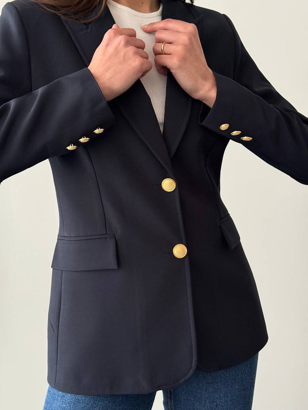 جكيت رسمي كحلي اليجانت