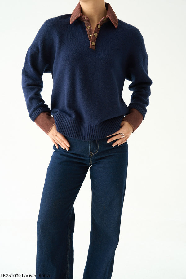 بلوزة بولو قطن