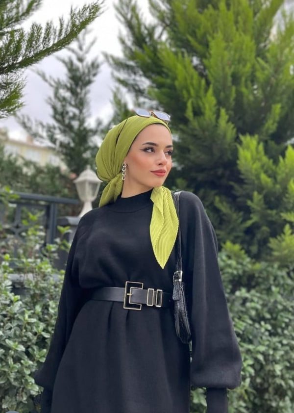 فستان صوف ناعم