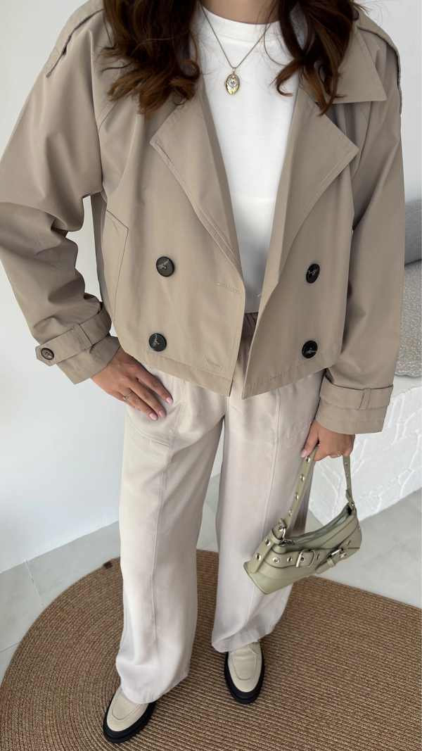 ترانشكوت قصير ترندي