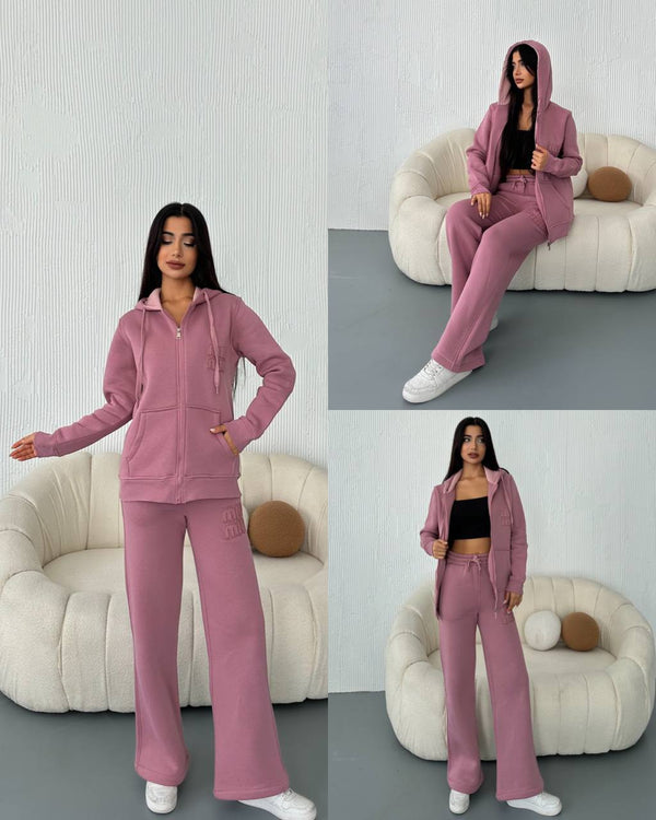 طقم ترنغ فوتر جكيت سحاب MIU