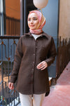 سترة مبطنه بجيب واحد