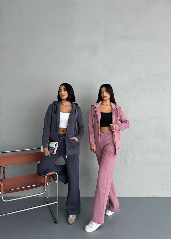 طقم ترنغ فوتر جكيت سحاب MIU