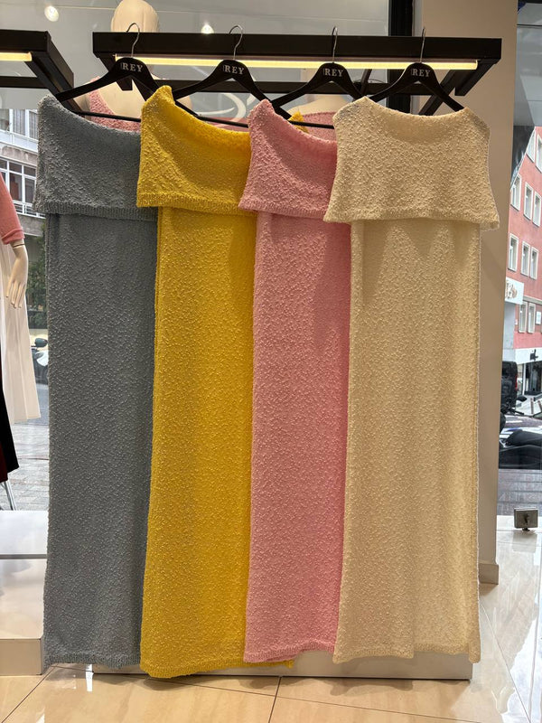 فستان سهرة خريفي