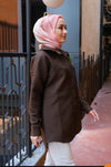 سترة مبطنه بجيب واحد