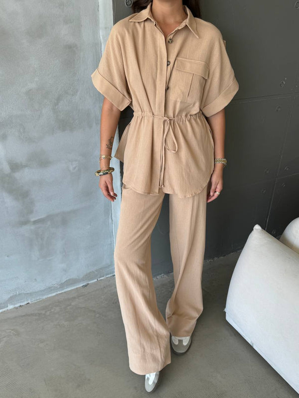 طقم عملي Bella - Sateen style