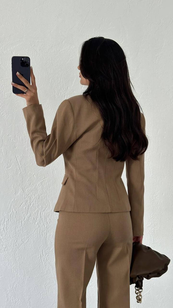 طقم رسمي خريفي - Sateen style