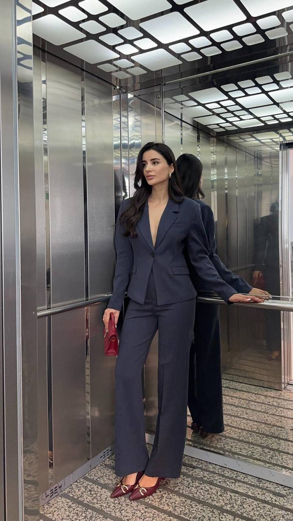 طقم رسمي خريفي - Sateen style