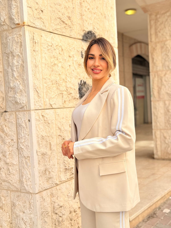 طقم سبور اليجانت بيج - Sateen style