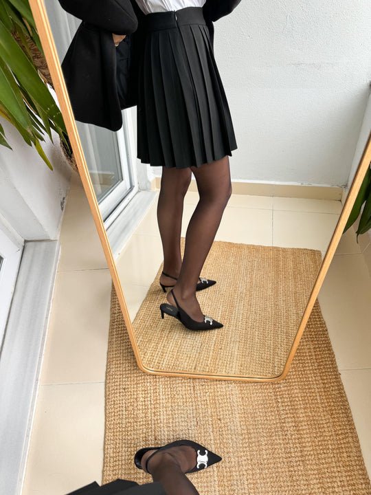 تنورة كسرات - Sateen style