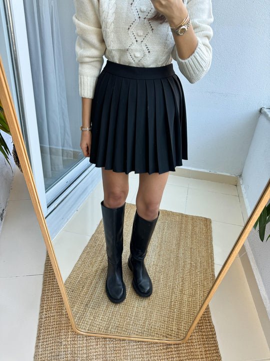 تنورة كسرات - Sateen style