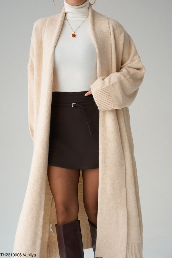 كارديغان مانون التريكو الطويل