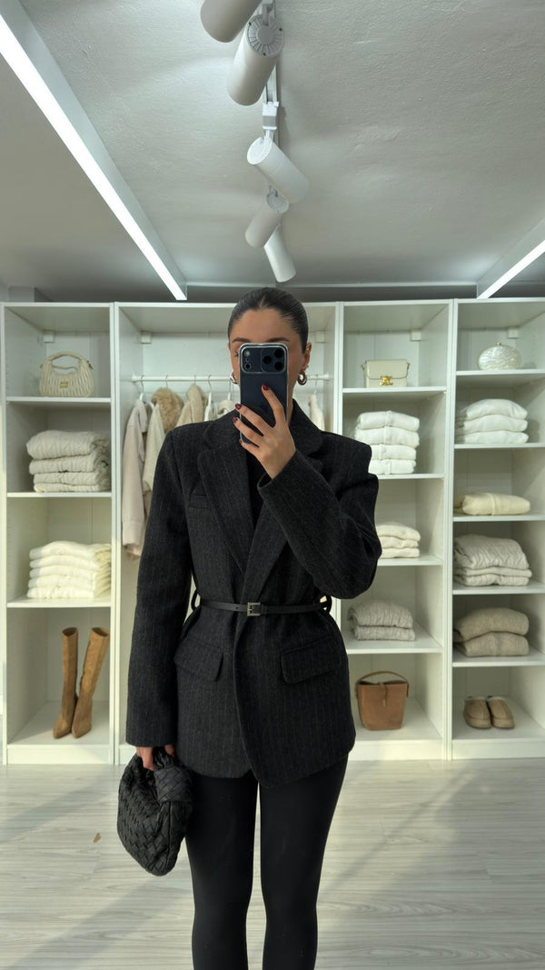 جكيت رسمي جوخ - اسود